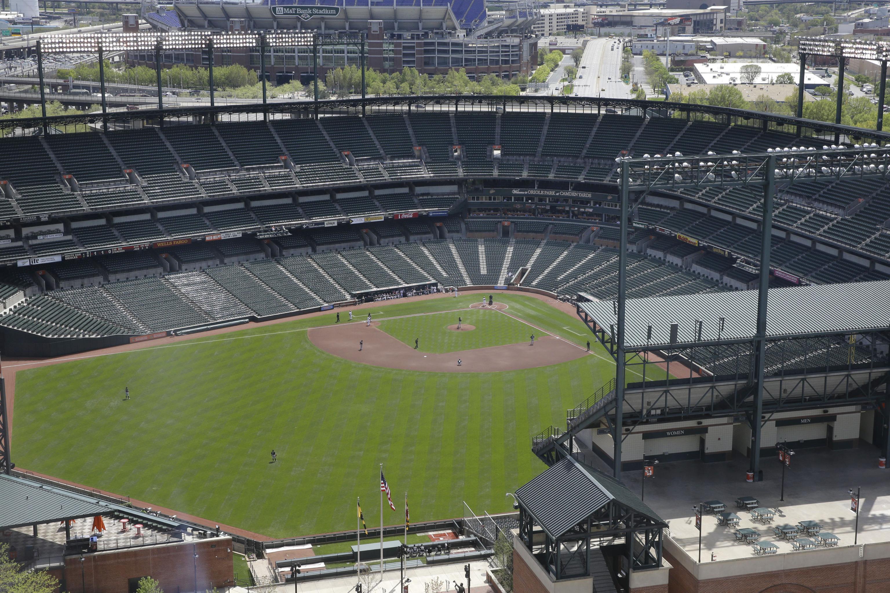 Photos from White Sox-Orioles Game at Empty Camden Yards, News, Scores,  Highlights, Stats, and Rumors