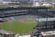 The Chicago White Sox and Baltimore Orioles play a baseball game, Wednesday, April 29, 2015, in Baltimore. The game was played in an empty Oriole Park at Camden Yards amid unrest in Baltimore over the death of Freddie Gray at the hands of police. (AP Photo/Patrick Semansky)