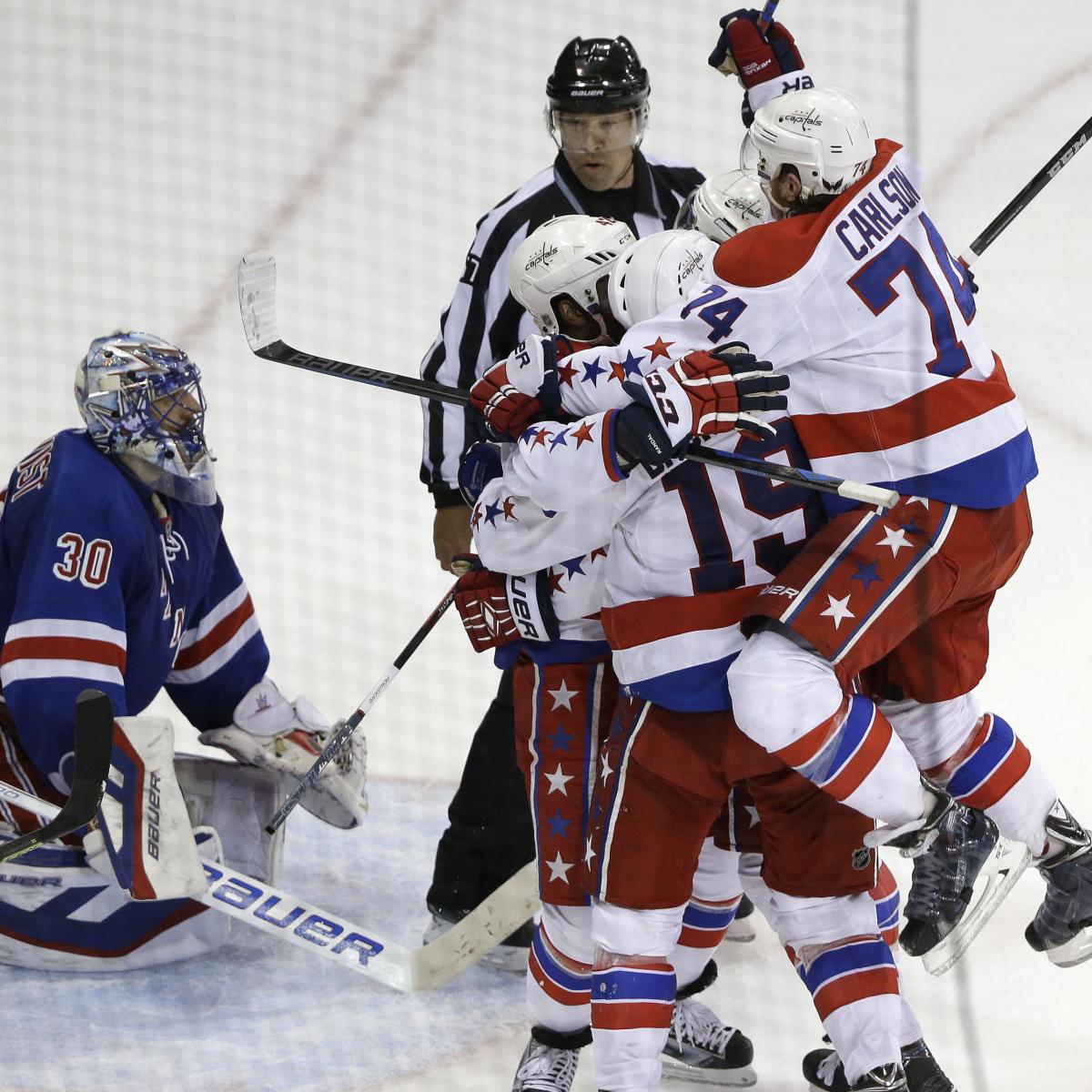 Capitals vs. Rangers Game 1 Live Score, Highlights for 2015 NHL