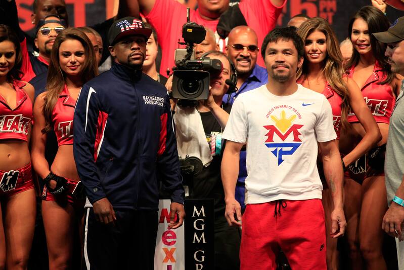 Mayweather Vs Pacquiao Weigh In Results Odds Fight Time And Undercard Info Bleacher Report Latest News Videos And Highlights