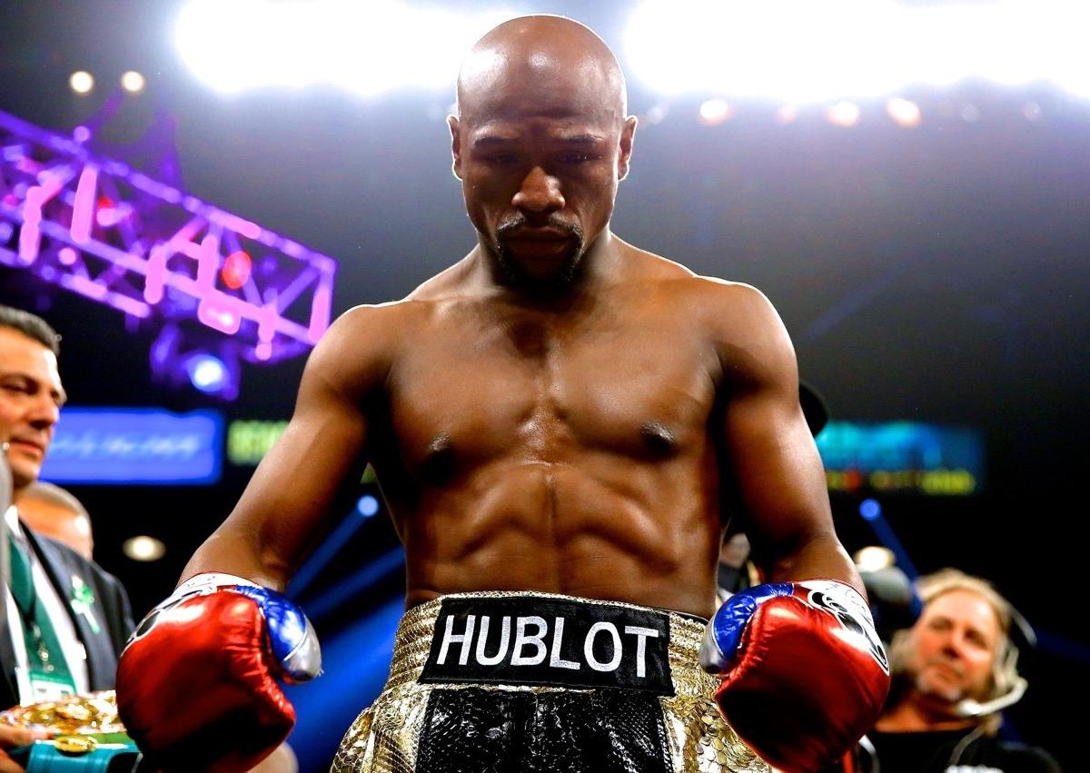 Floyd Mayweather vs Pacquiao Hublot  Floyd mayweather, Boxing quotes,  Boxing images