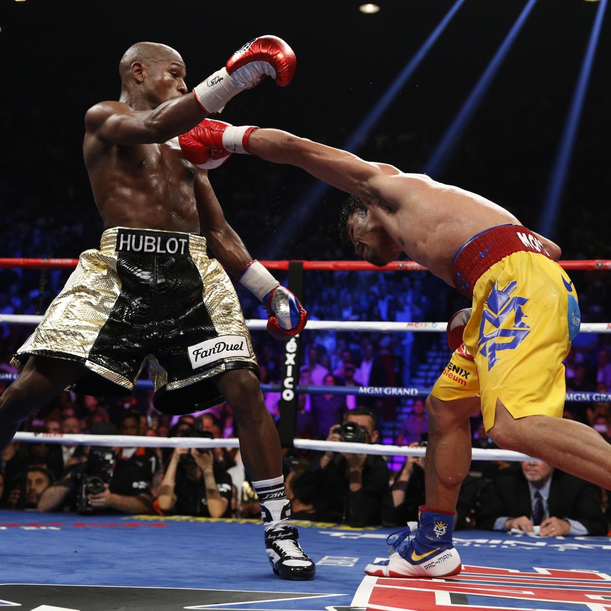 Mayweather vs. Pacquiao Round by Round: Scorecard, Highlights from Money's  Win | News, Scores, Highlights, Stats, and Rumors | Bleacher Report