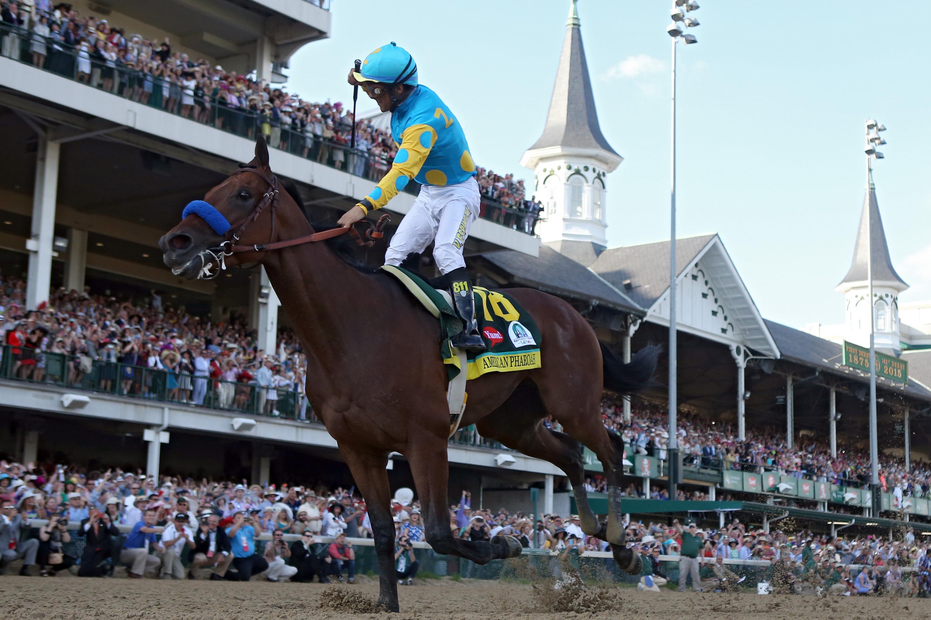 American Pharoah Wins Preakness In Downpour - CBS Baltimore