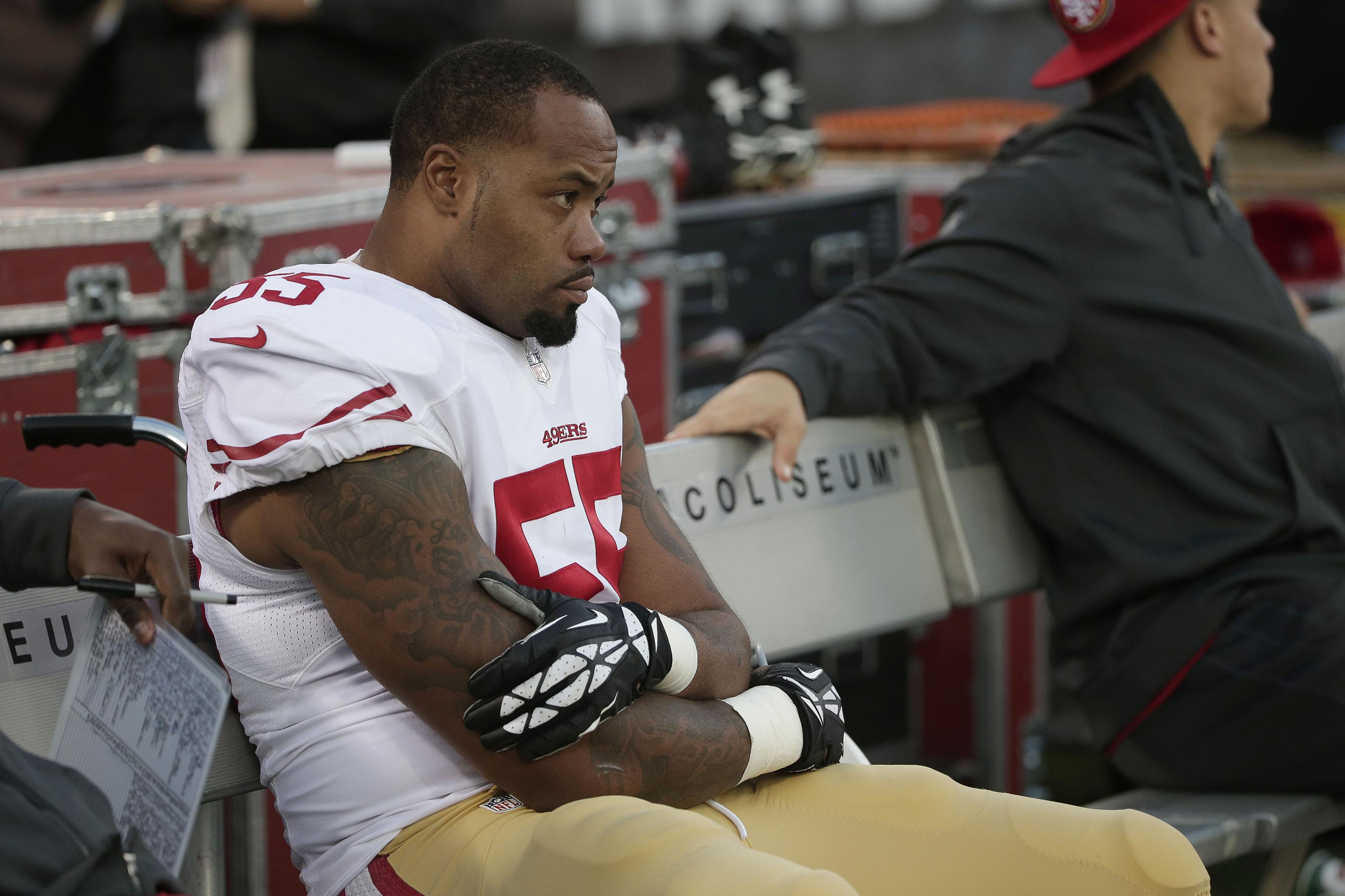 49ers linebacker Ahmad Brooks won't face assault charges - Sports  Illustrated