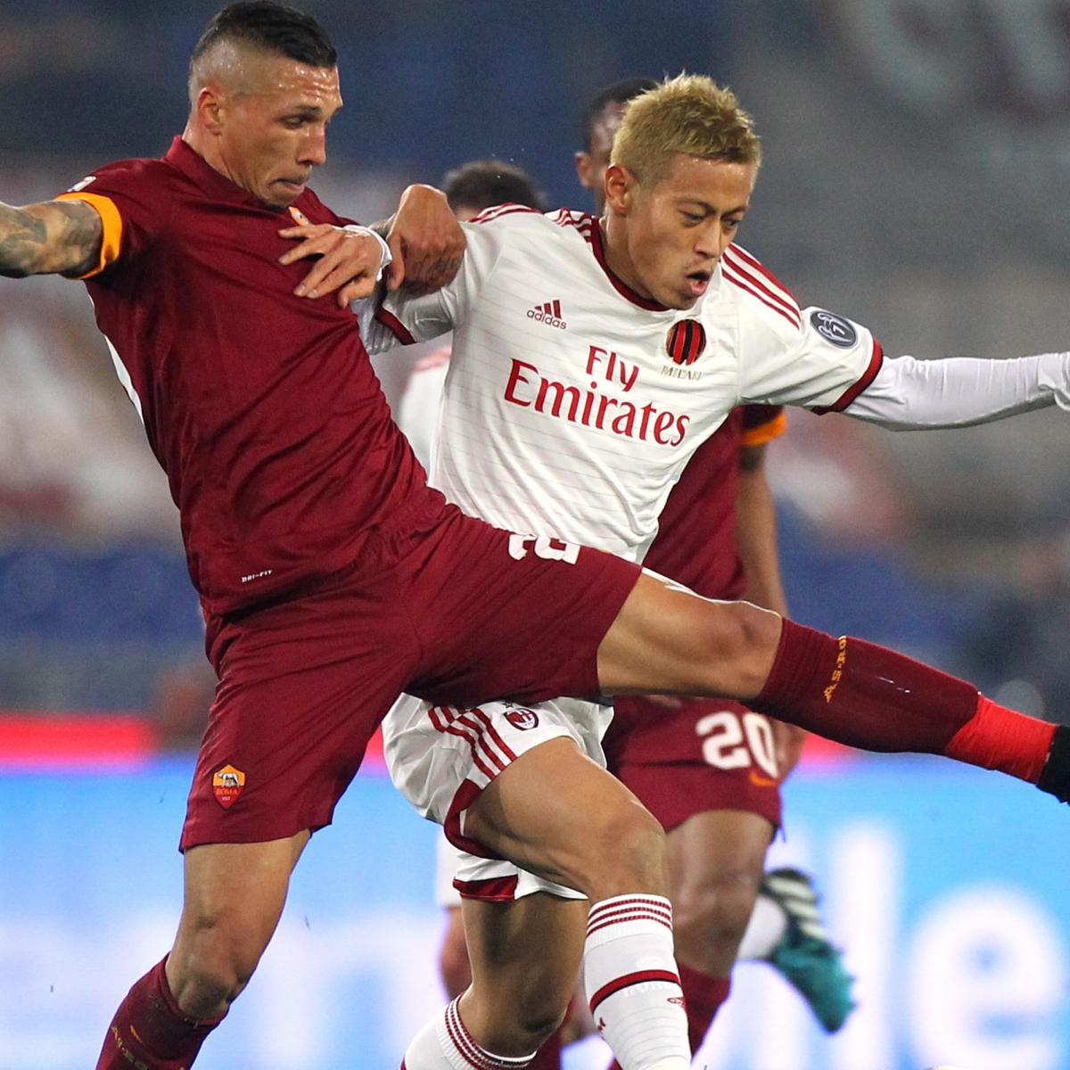 AC Milan vs. Roma: Team News, Predicted Lineups, Live ...