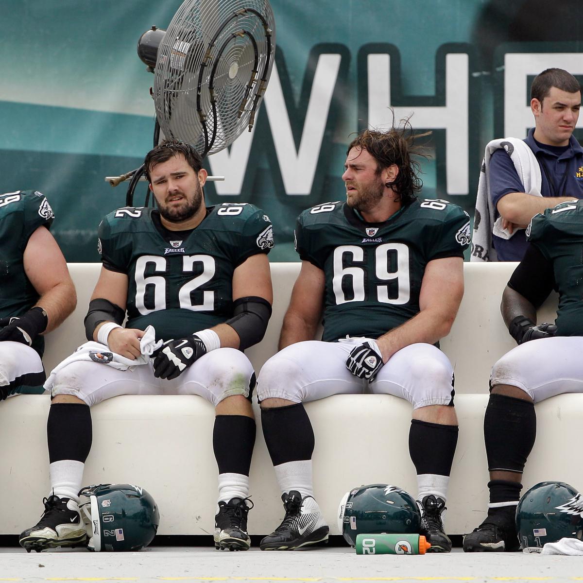 Is the Eagles need for an offensive lineman a bit overblown?