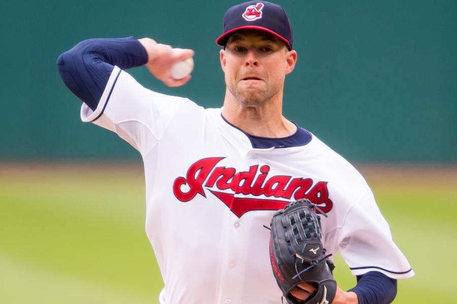 Corey Kluber, Indians' starter, flirts with perfect game, fans 18