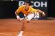 ROME, ITALY - MAY 17: Novak Djokovic of Serbia in action during the Men's Singles Final against Roger Federer of Switzerland on Day Eight of The Internazionali BNL d'Italia 2015 at the Foro Italico on May 17, 2015 in Rome, Italy. (Photo by Ian Walton/Getty Images)