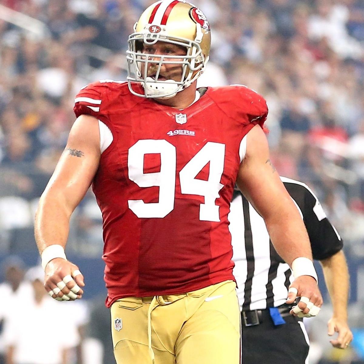 San Francisco 49ers: How Much Longer Will Justin Smith Play?, News,  Scores, Highlights, Stats, and Rumors