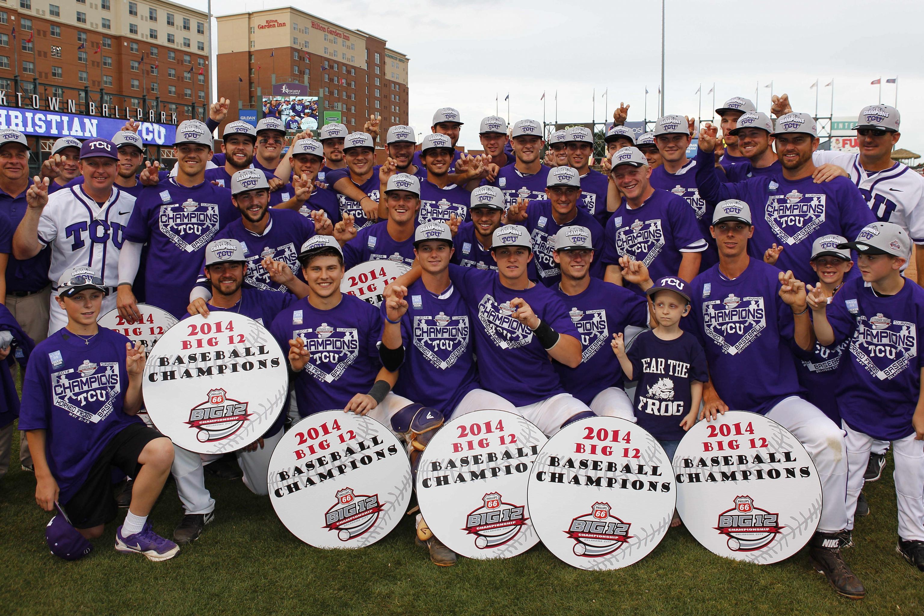 TCU beats Oklahoma State for Big 12 baseball tournament championship