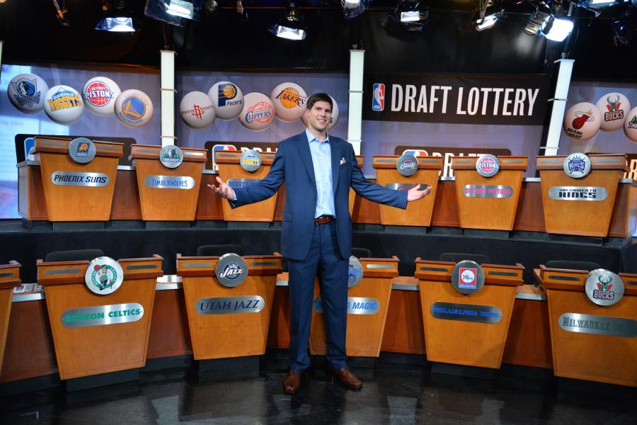 The lottery odds for the No. 1 pick Tune in to ESPN tonight to