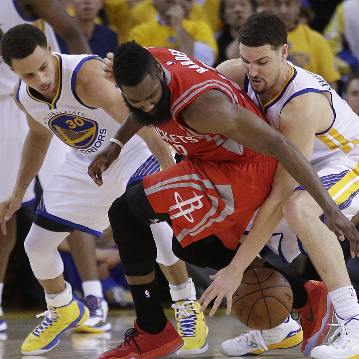 James Harden Is More Than Holding His Own in Heavyweight Duel with Steph Curry