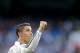 Real Madrid's Cristiano Ronaldo celebrates after scoring a goal during a Spanish La Liga soccer match between Real Madrid and Getafe at the Santiago Bernabeu stadium in Madrid, Spain, Saturday, May 23, 2015. (AP Photo/Daniel Ochoa de Olza)