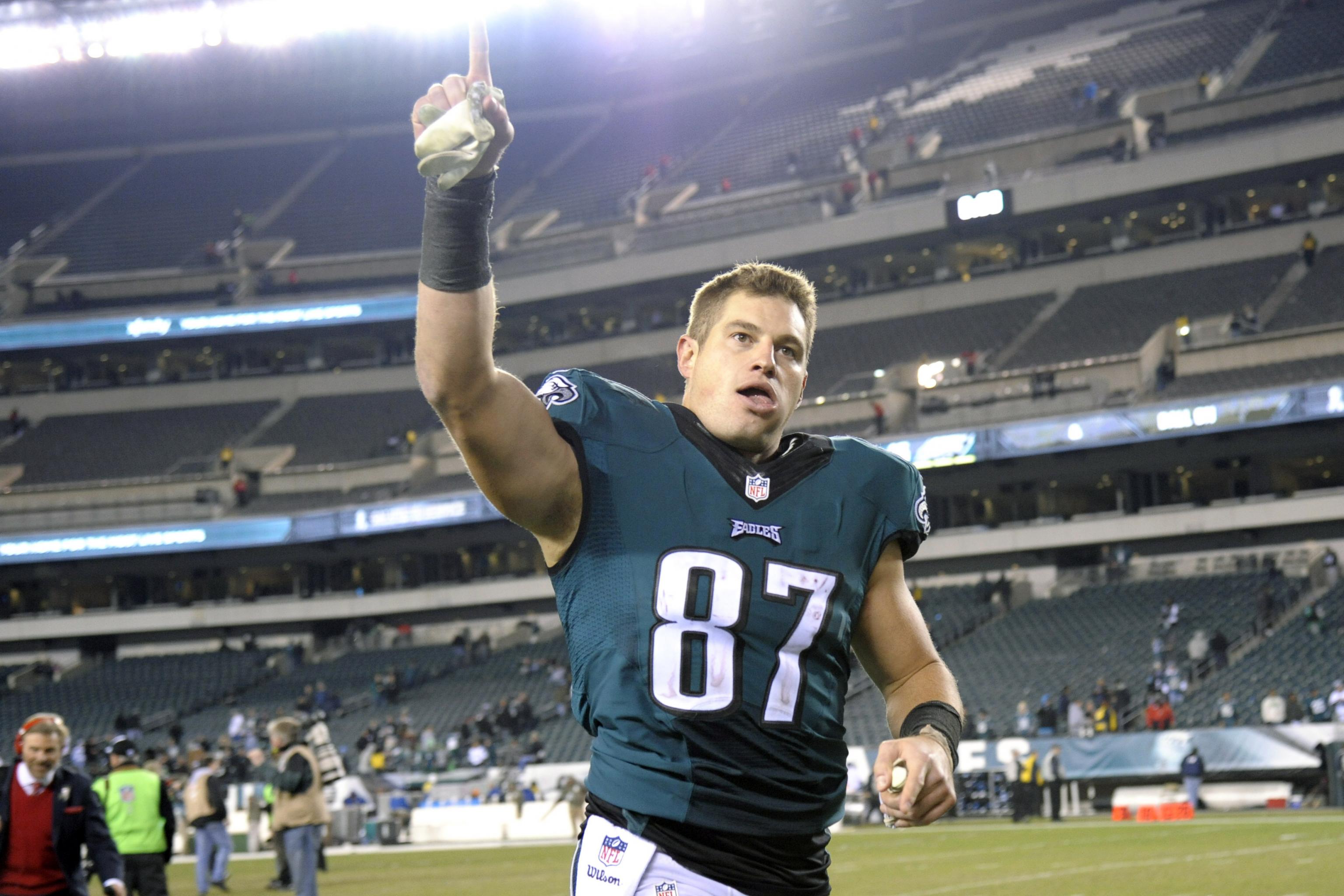 Philadelphia Eagles - Brent Celek has come a long way since the