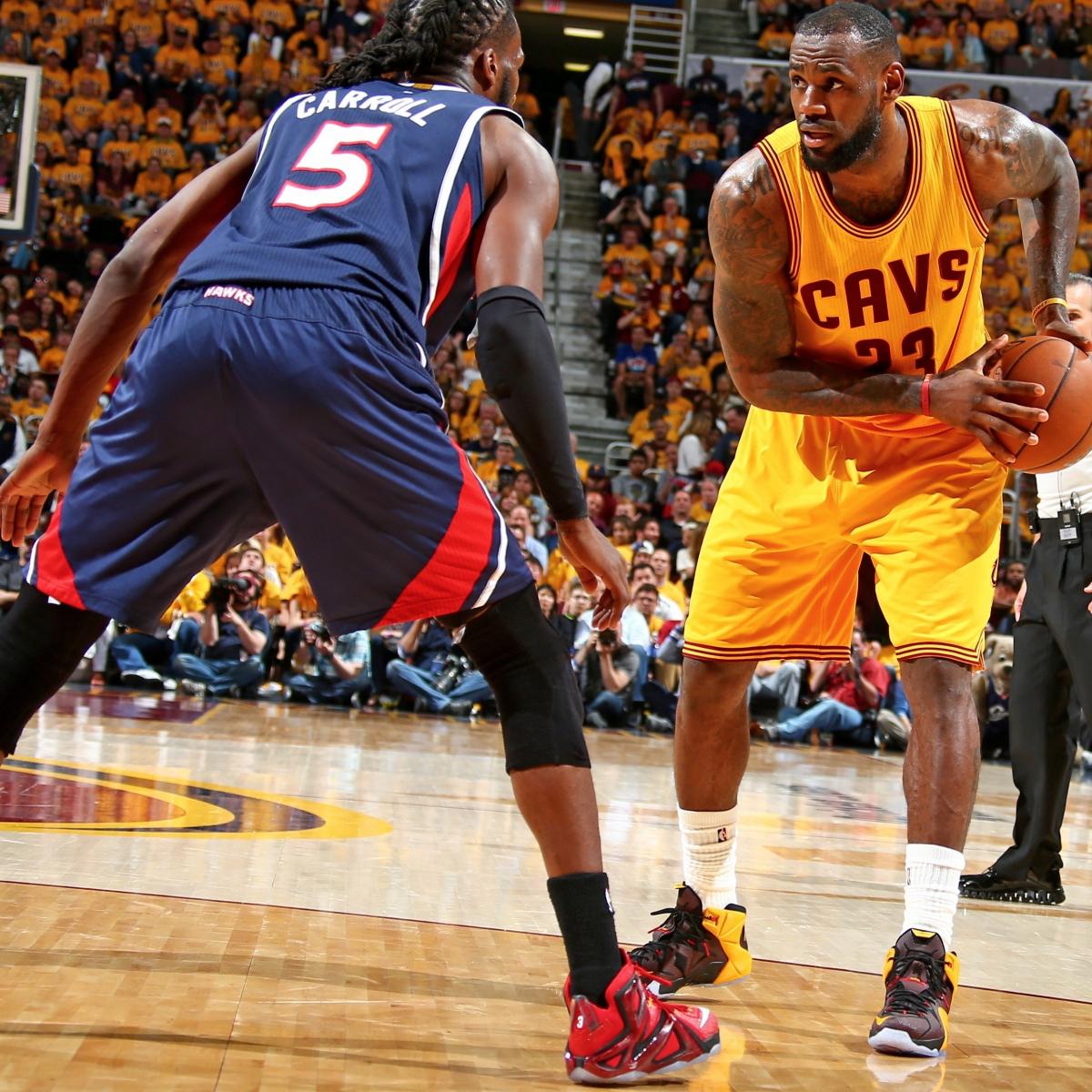 Atlanta Hawks vs. Cleveland Cavaliers Live Score, Analysis for Game 3