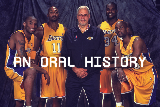 Vintage 2002 NBA Champion Los Angeles Lakers Kobe Bryant & Shaq T-Shirt  X-Large!