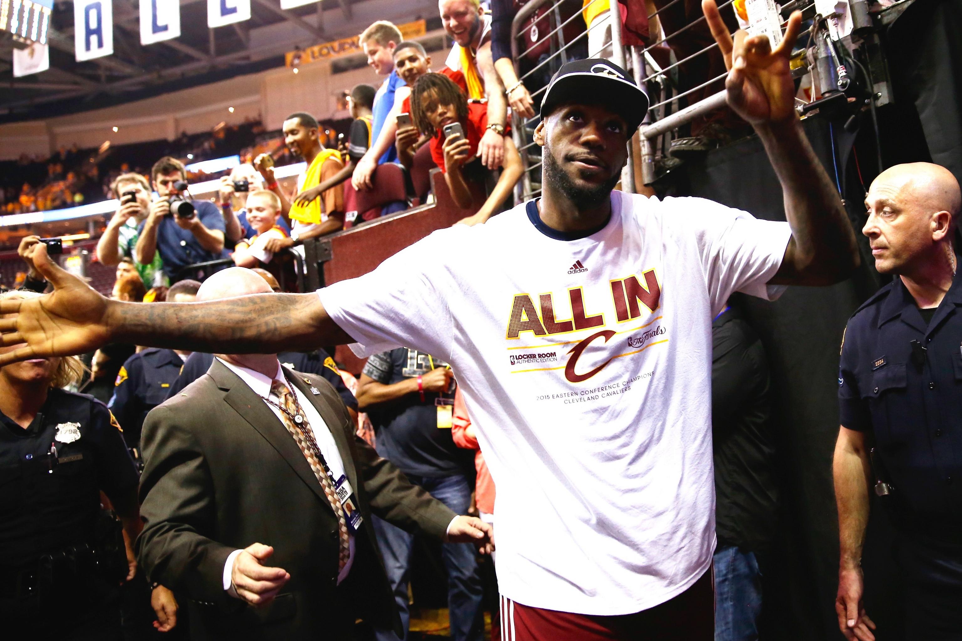 The Cleveland Cavaliers are the 2015 NBA Eastern Conference