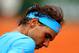 PARIS, FRANCE - MAY 26: Rafael Nadal of Spain looks on in between play in his Men's Singles match against Quentin Halys of France on day three of the 2015 French Open at Roland Garros on May 26, 2015 in Paris, France. (Photo by Clive Brunskill/Getty Images)