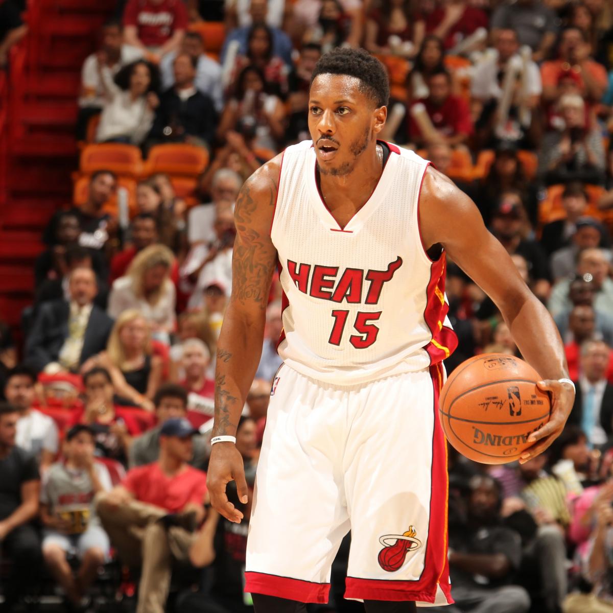 Mario Chalmers Injury Updates on Heat PG's Knee and Recovery News