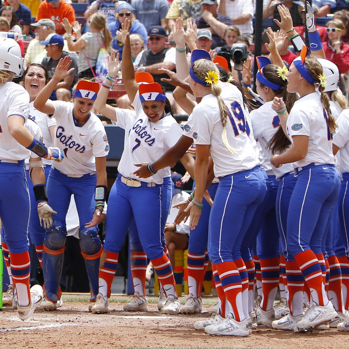 College Softball World Series 2015: Sunday Results, Highlights, Twitter