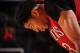 HOUSTON, TX - APRIL 12: Anthony Davis #23 of the New Orleans Pelicans looks on during the game against the Houston Rockets on April 12, 2015 at the Toyota Center in Houston, Texas. NOTE TO USER: User expressly acknowledges and agrees that, by downloading and or using this photograph, User is consenting to the terms and conditions of the Getty Images License Agreement. Mandatory Copyright Notice: Copyright 2015 NBAE (Photo by Bill Baptist/NBAE via Getty Images)