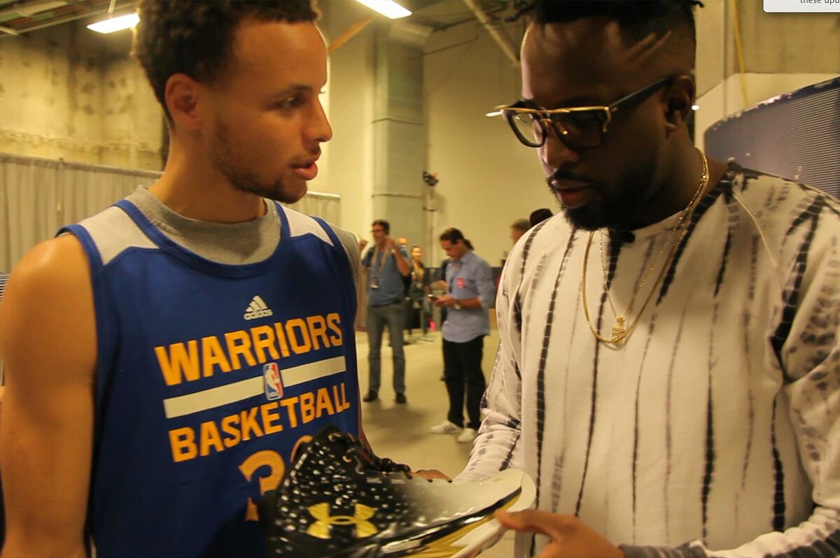 Stephen Curry Reveals His NBA Finals Kicks | Bleacher ...