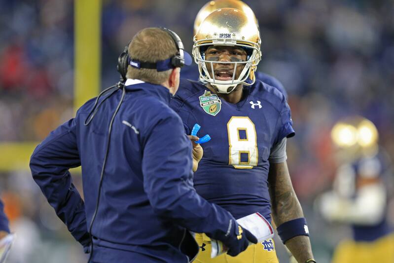 Notre Dame Football What Changes With Malik Zaire At Quarterback Bleacher Report Latest News Videos And Highlights