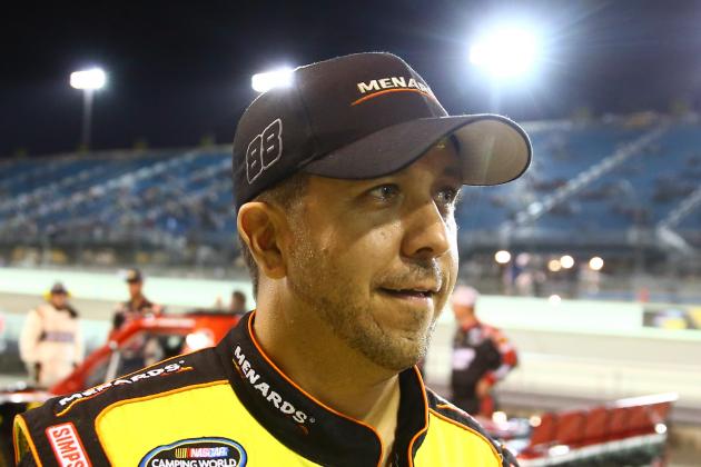 Nov 15, 2013; Homestead, FL, USA; NASCAR Camping World Truck Series driver Matt Crafton during the Ford EcoBoost 200 at Homestead-Miami Speedway. Mandatory Credit: Mark J. Rebilas-USA TODAY Sports