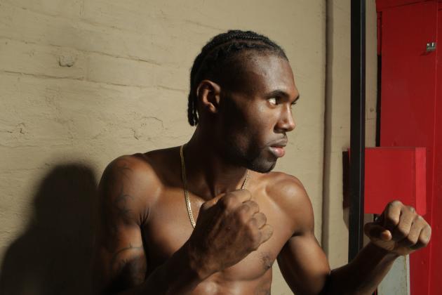 SANTA MONICA, CA - OCTOBER 15:  Nicholas Walters poses for a portrait during an open media workout on October 15, 2014 in Santa Monica, California.  (Photo by Alexis Cuarezma/Getty Images)