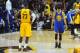 CLEVELAND, OH - JUNE 11: Stephen Curry #30 of the Golden State Warriors and LeBron James #23 of the Cleveland Cavaliers in Game Four of the 2015 NBA Finals at The Quicken Loans Arena on June 11, 2015 in Cleveland, Ohio. NOTE TO USER: User expressly acknowledges and agrees that, by downloading and/or using this Photograph, user is consenting to the terms and conditions of the Getty Images License Agreement. Mandatory Copyright Notice: Copyright 2015 NBAE (Photo by Noah Graham/NBAE via Getty Images)