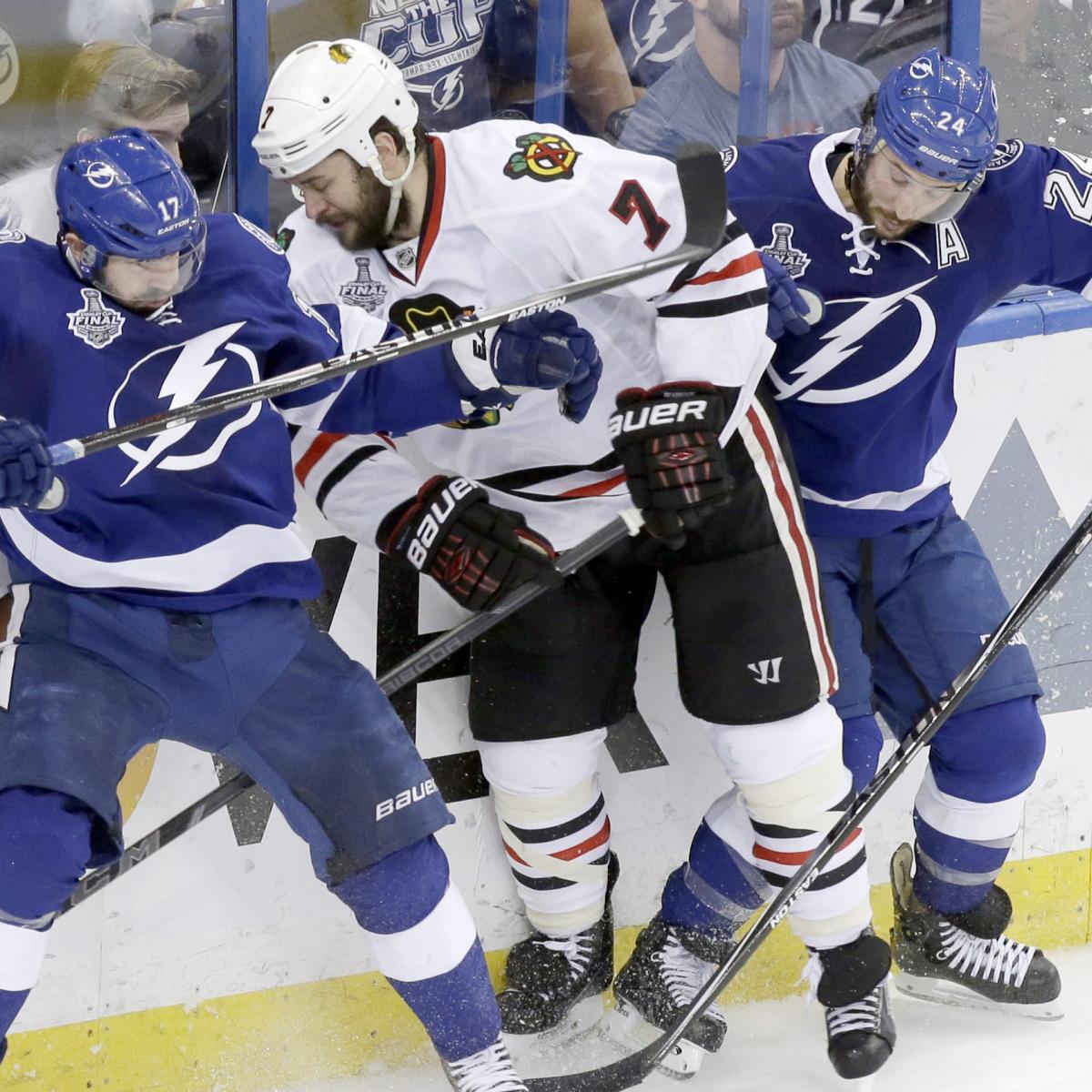 Stanley Cup 2015: Blackhawks vs. Lightning Results, Highlights and Top  Comments, News, Scores, Highlights, Stats, and Rumors
