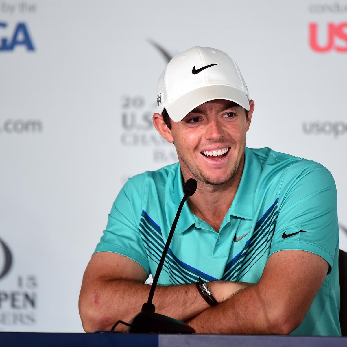 Rory McIlroy at 2015 US Open Takeaways from PreTournament Press