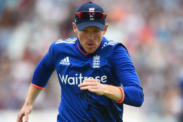 NOTTINGHAM, ENGLAND - JUNE 17: Eoin Morgan of England in action during the 4th ODI Royal London One-Day International between England and New Zealand at Trent Bridge on June 17, 2015 in Nottingham, England.  (Photo by Laurence Griffiths/Getty Images)
