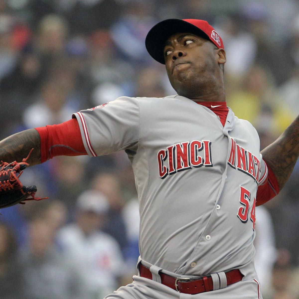 Aroldis Chapman says he wants to finish career with Cincinnati Reds