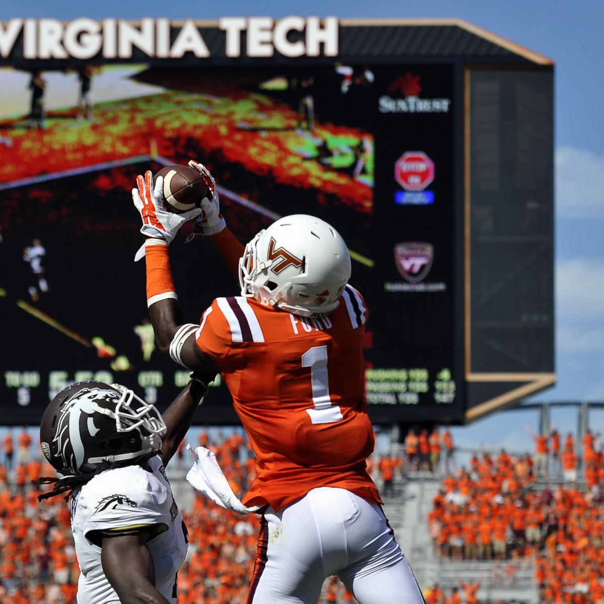 Hokie High: The Top 10 Virginia Tech Quarterbacks of All-Time, News,  Scores, Highlights, Stats, and Rumors