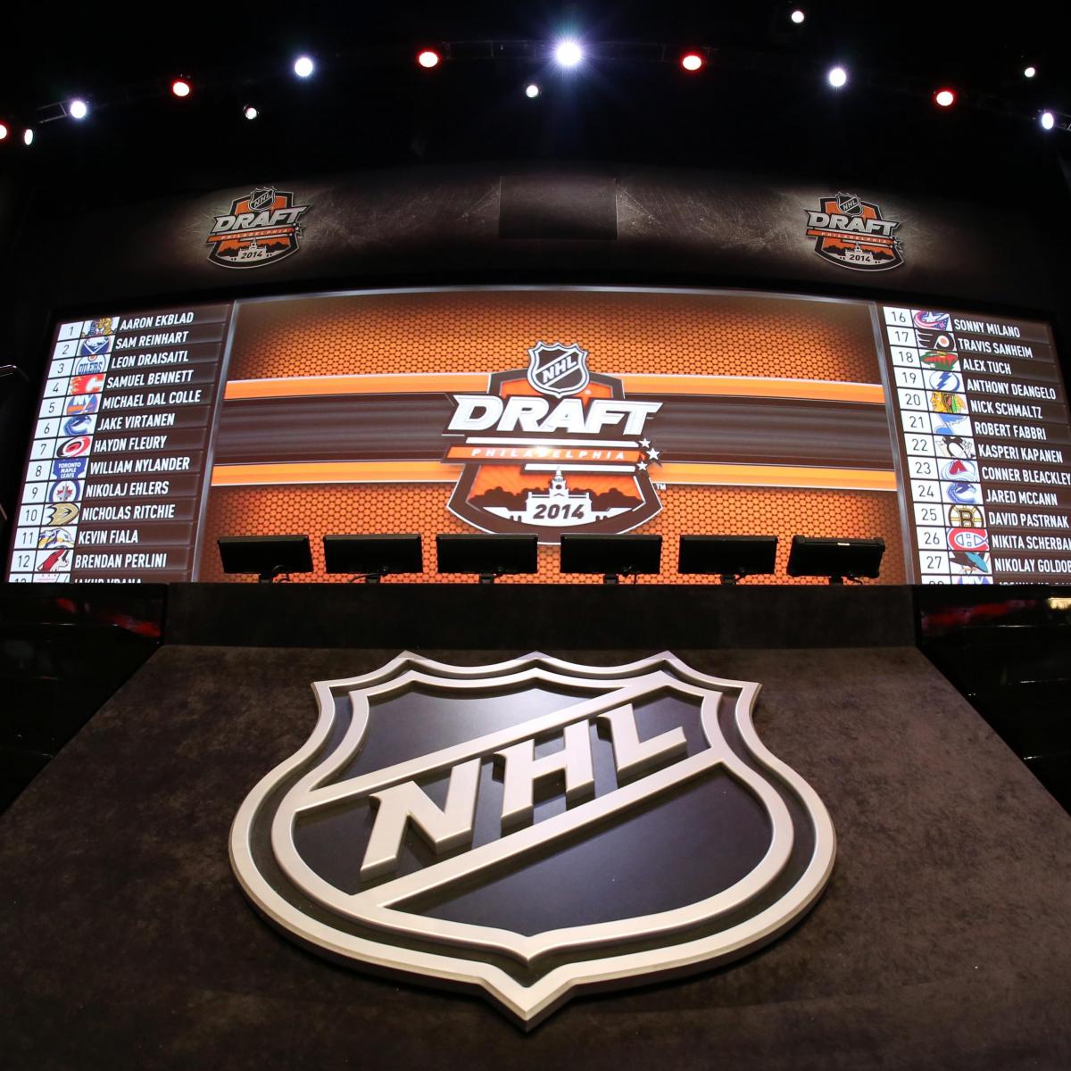 2015 NHL Draft Tracker: Full List of Results and Picks