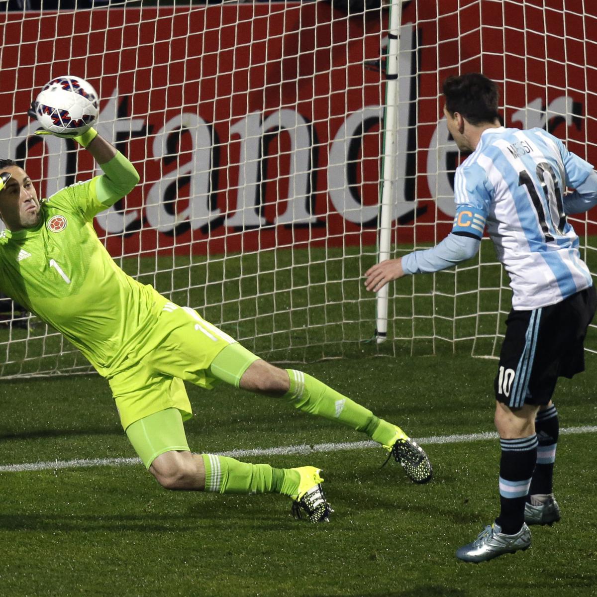 Colombia Goalkeeper David Ospina Makes Impressive Double Save to Deny