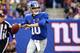 EAST RUTHERFORD, NJ - DECEMBER 28: Eli Manning #10 of the New York Giants drops back to pass against the Philadelphia Eagles during a game at MetLife Stadium on December 28, 2014 in East Rutherford, New Jersey. (Photo by Al Bello/Getty Images)