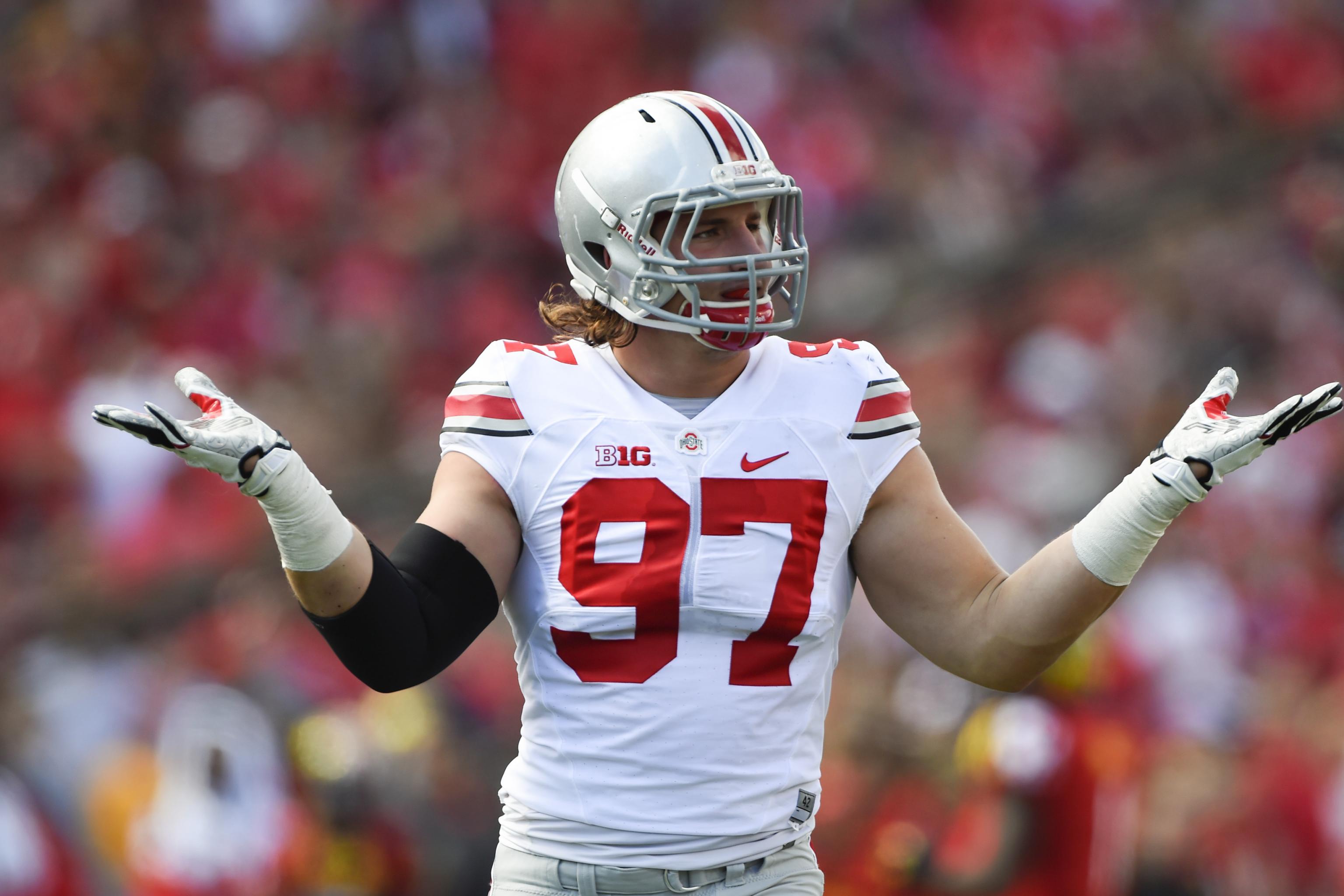 Ohio State football  Joey Bosa set to enter NFL draft 29 years after his  dad