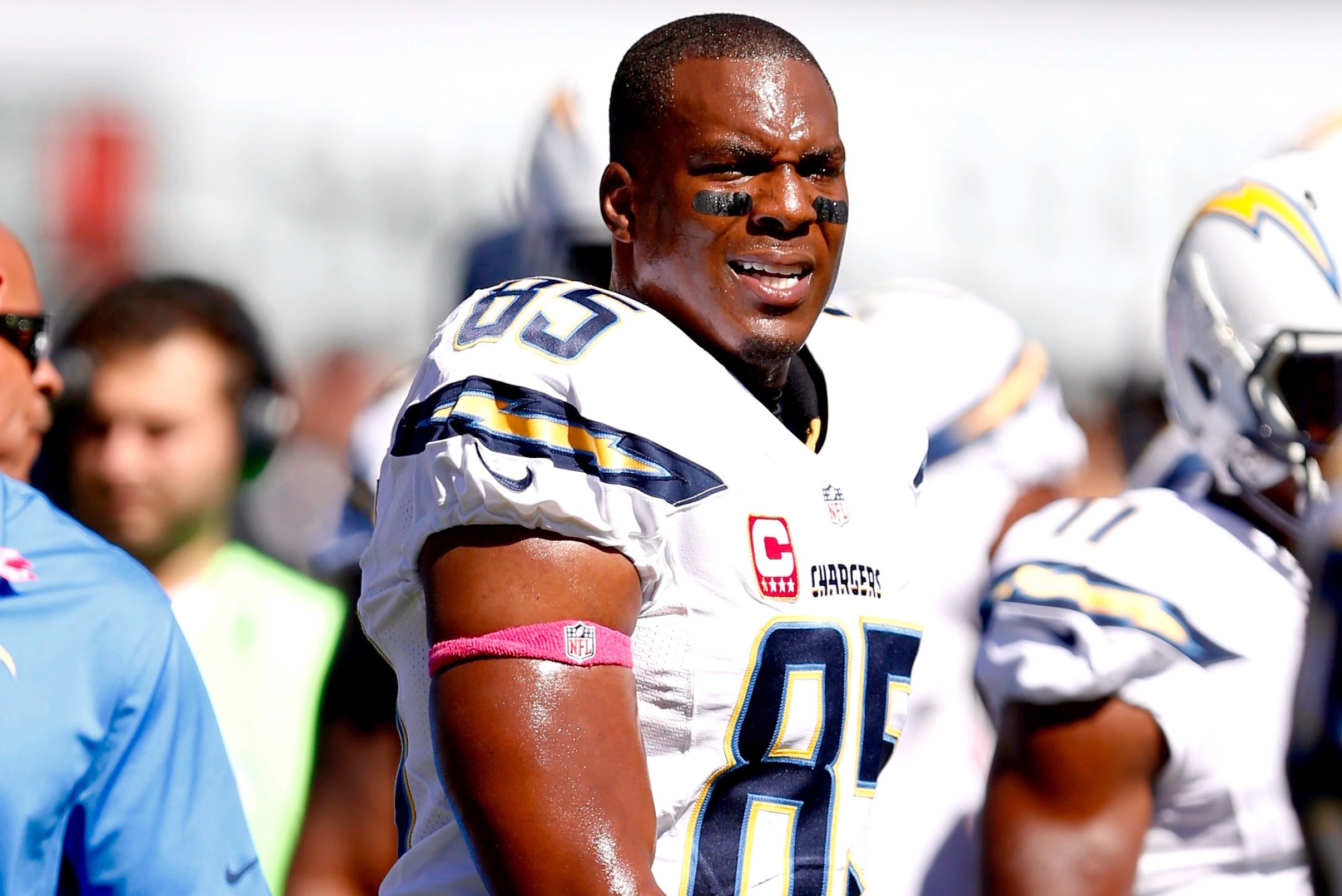 Antonio Gates ready to step up as career winds down with Chargers – San  Bernardino Sun