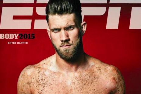 ESPN Body Issue's Photos for Bryce Harper, Aly Raisman and Ali Krieger ...