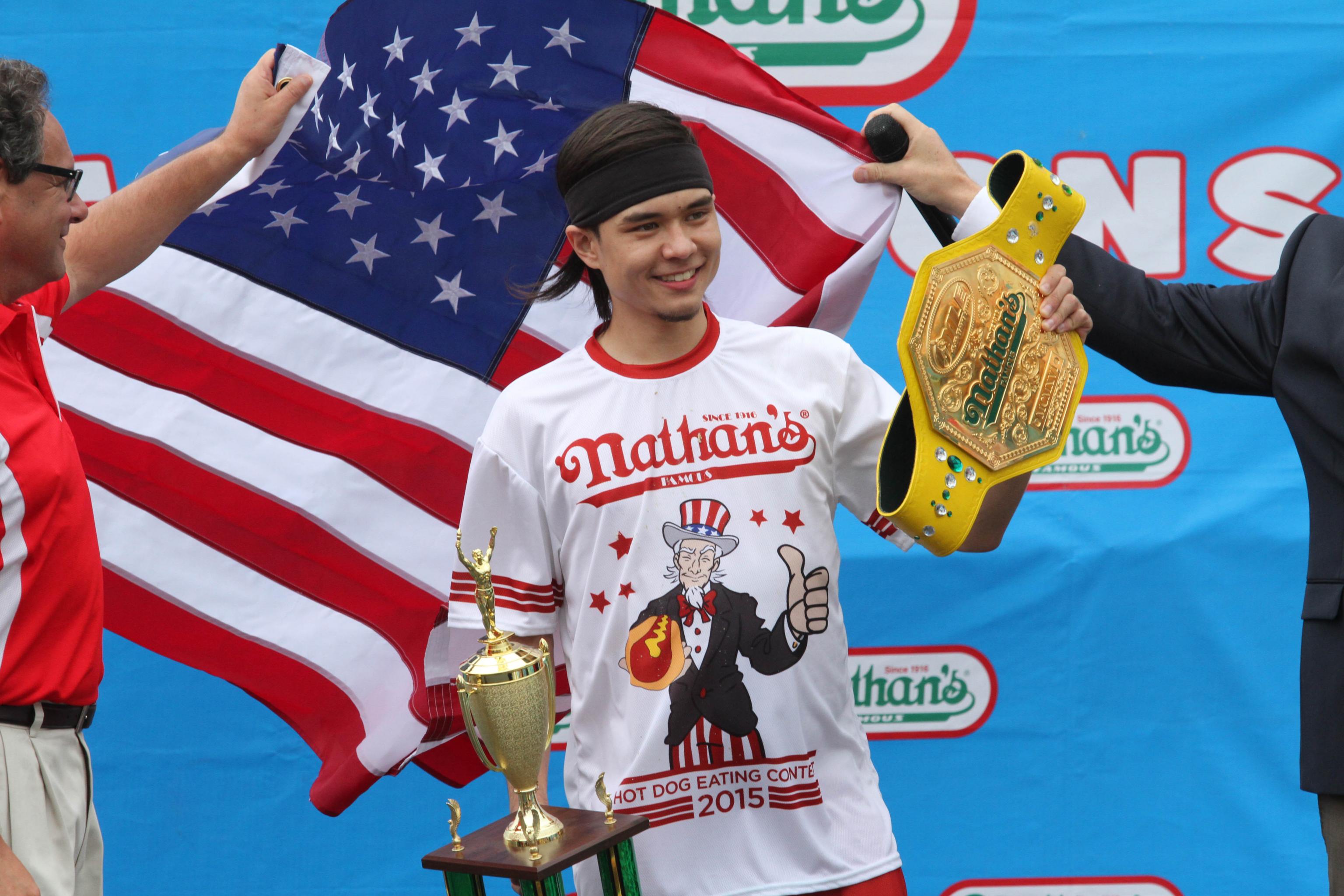 Nathan S Hot Dog Eating Contest 2015 Matt Stonie S Final Stats And Prize Money Bleacher Report Latest News Videos And Highlights