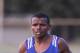 24 June 2001: Gomechu Woyecha of Qatar in action during the Gold Coast Marathon (2:14:51.0). Phil Costley of New Zealand won the event with a time of 2:13:38.0. DIGITAL IMAGE. Mandatory Credit: Jonathan Wood/ALLSPORT