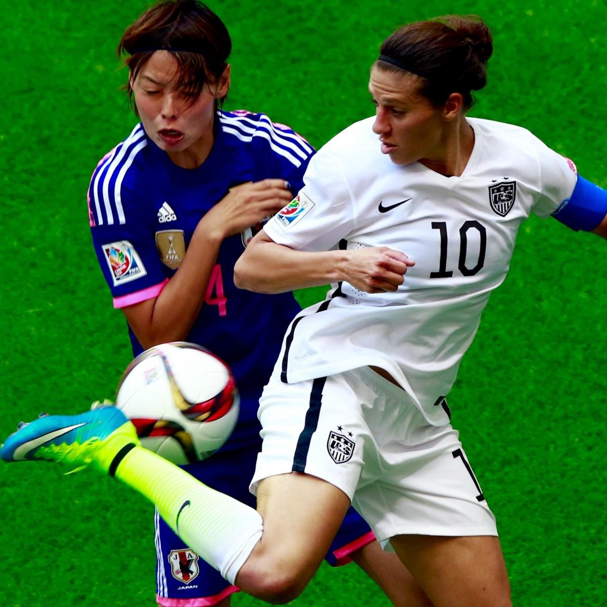 USA vs. Japan 2015 Women's World Cup Final Draws RecordSetting