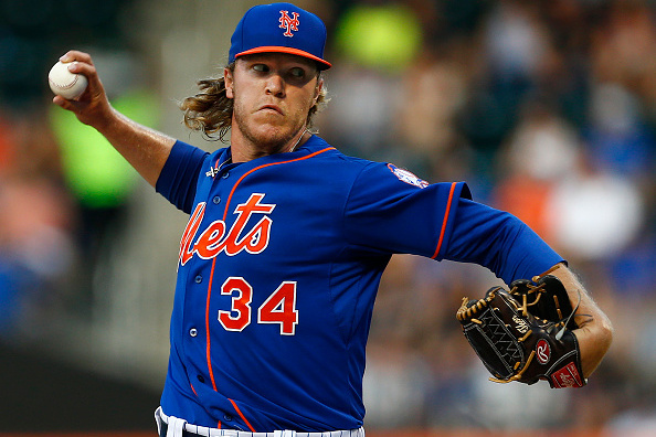 NEW YORK, NY - JULY 10: Pitcher Noah Syndergaard