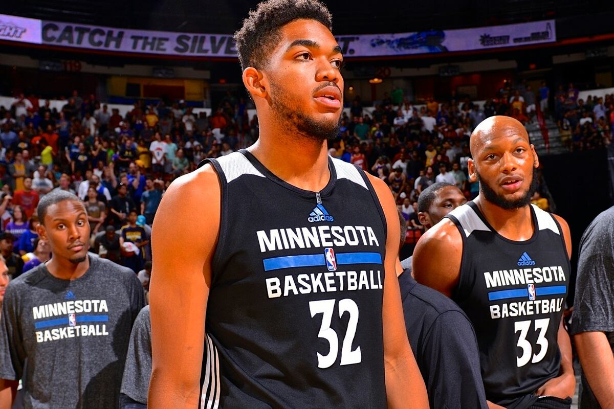 Karl-Anthony Towns, D'Angelo Russell Find Time Stops for ...