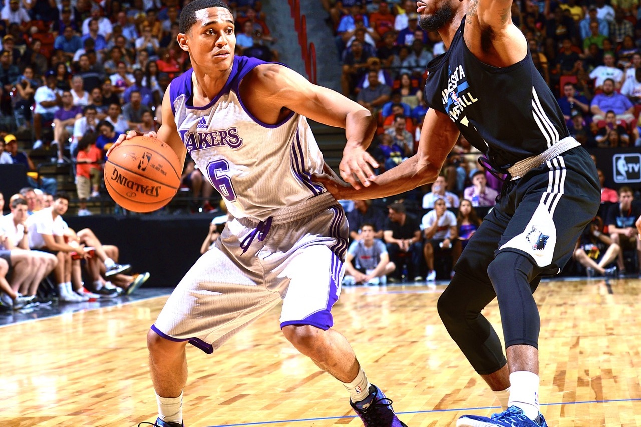 NBA's Jordan Clarkson Rocks Kobe Jersey Before Playoff Game, Mamba