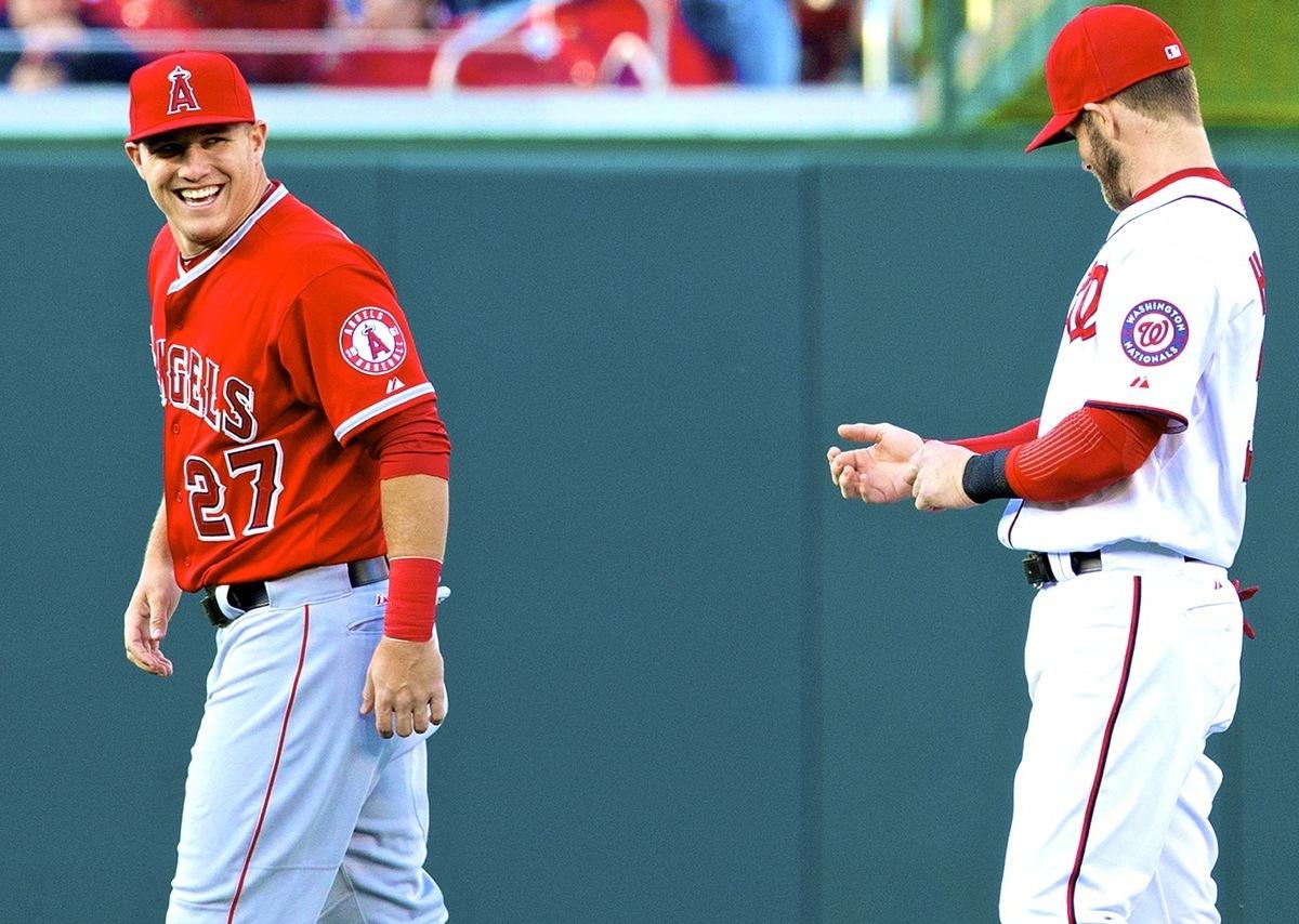 Mike Trout & Bryce Harper HIGH SCHOOL Highlights 