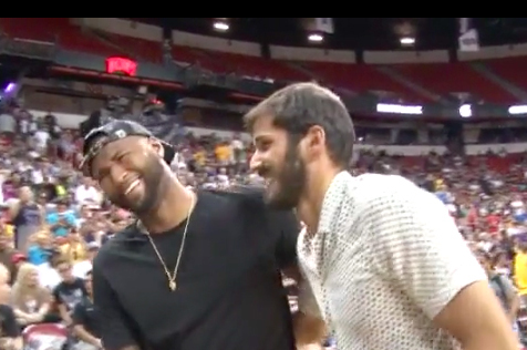 DeMarcus Cousins and Omri Casspi Meet in Vegas, Act Like Old Pals |  Bleacher Report | Latest News, Videos and Highlights