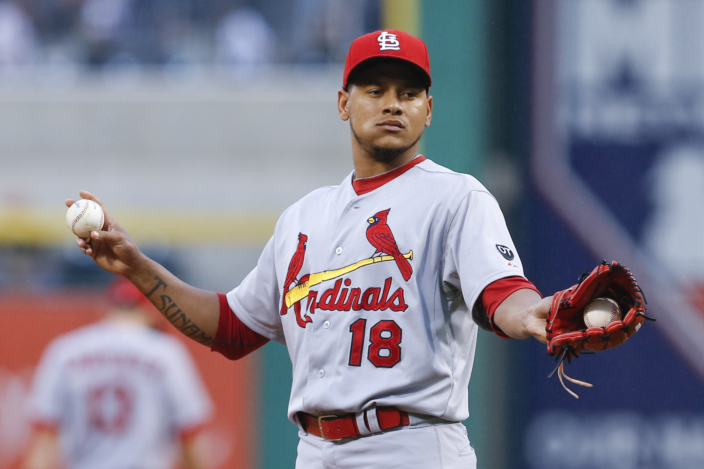 Cardinals' Carlos Martinez leaves game due to fatigue